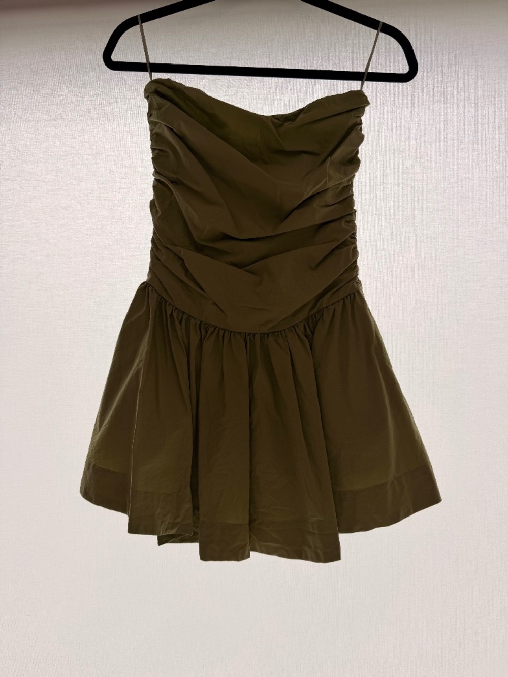 Strapless Green Dress Size XS